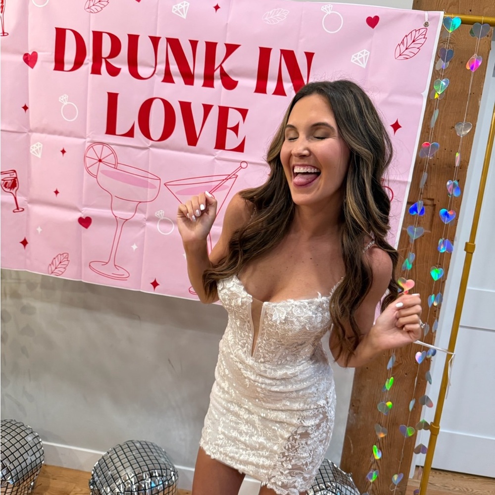 White Lace Party Dress
